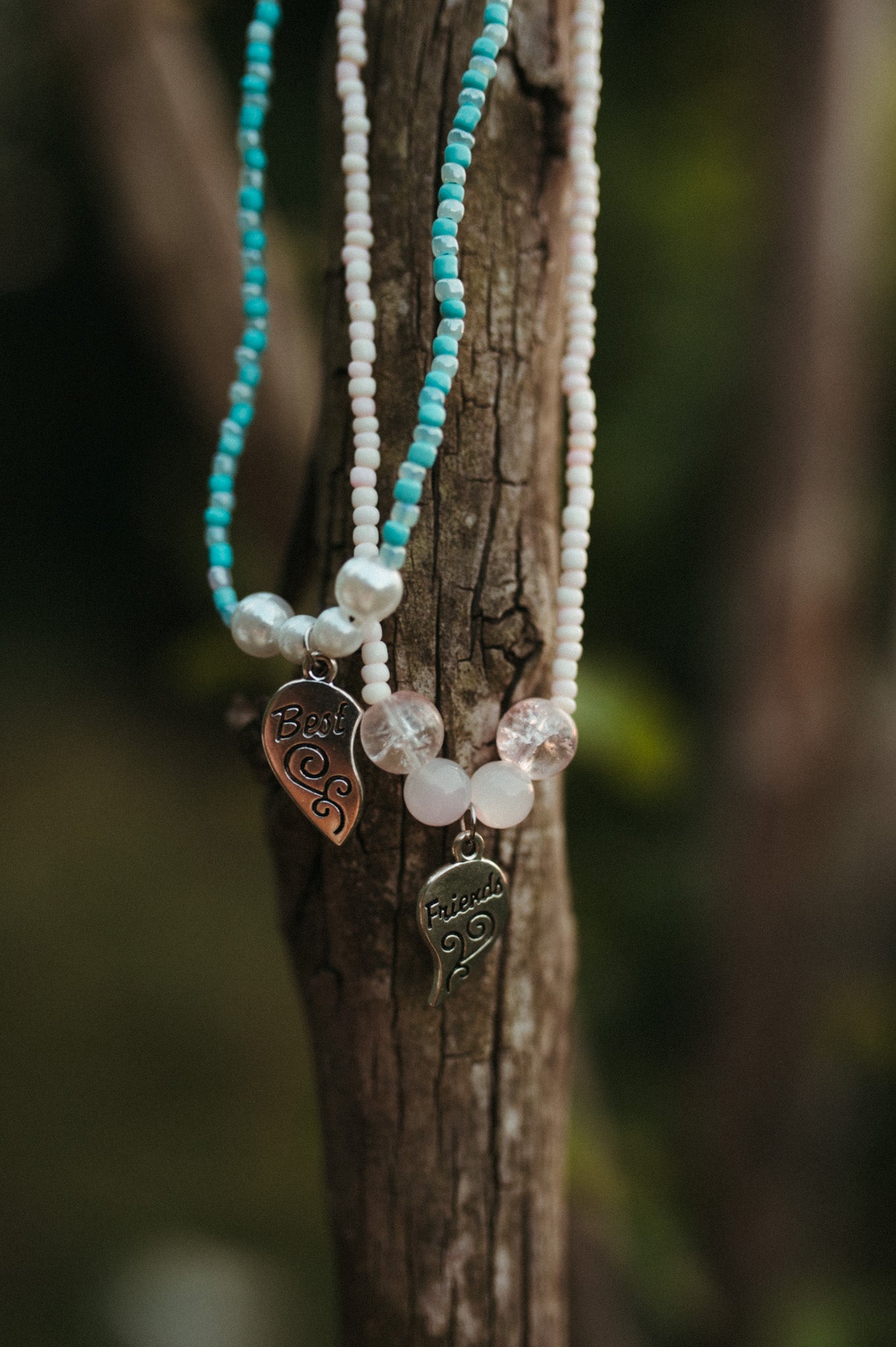 Best friends necklaces