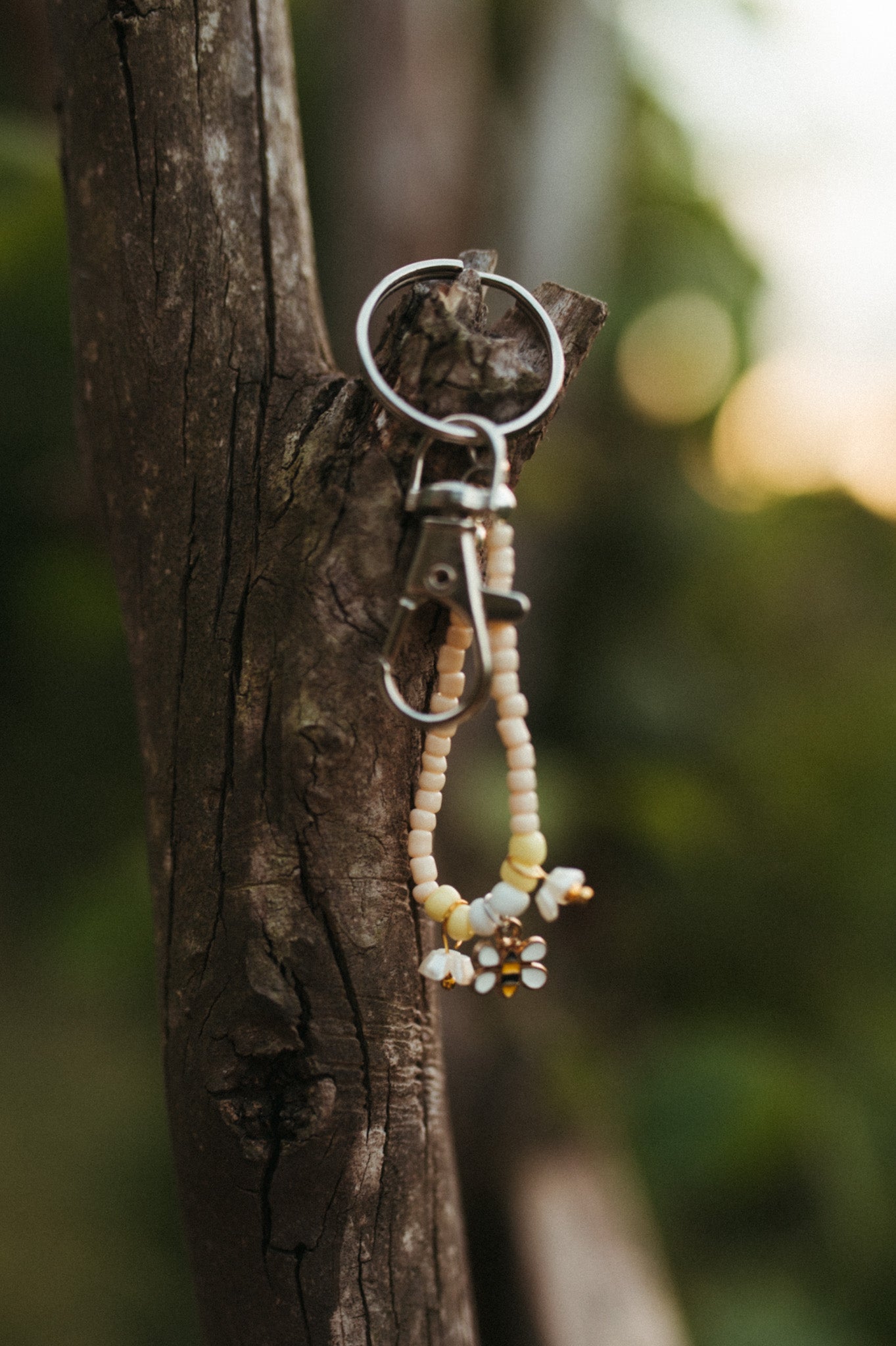 Bee key chain