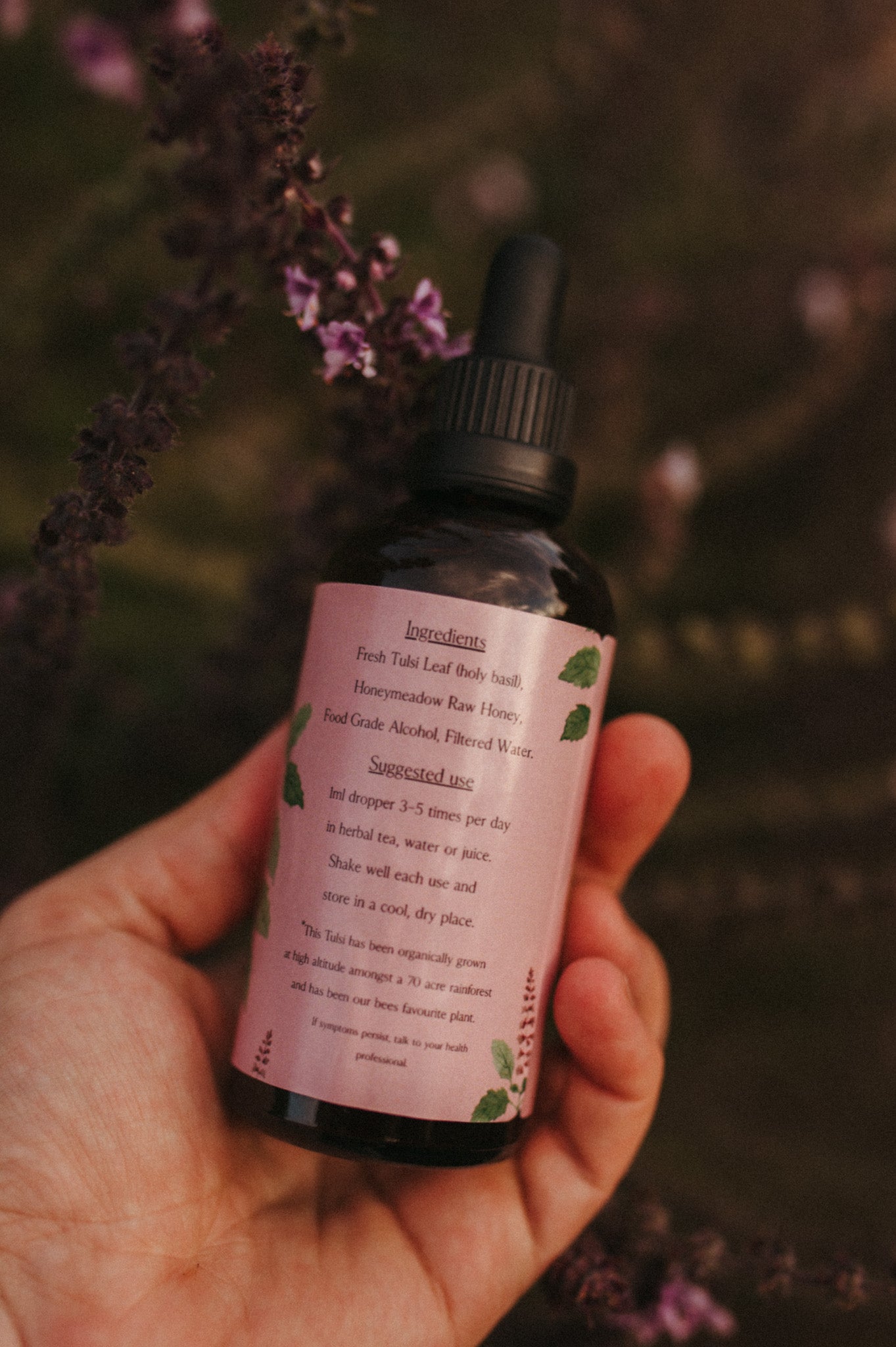 Tulsi tincture
