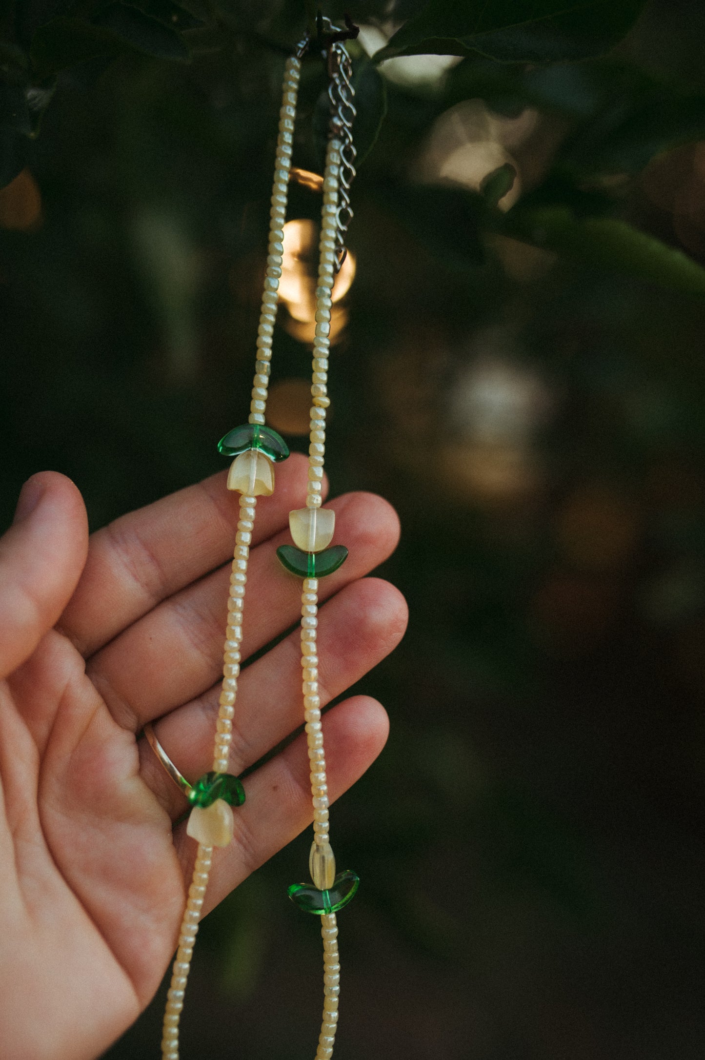 Women’s tulip necklace
