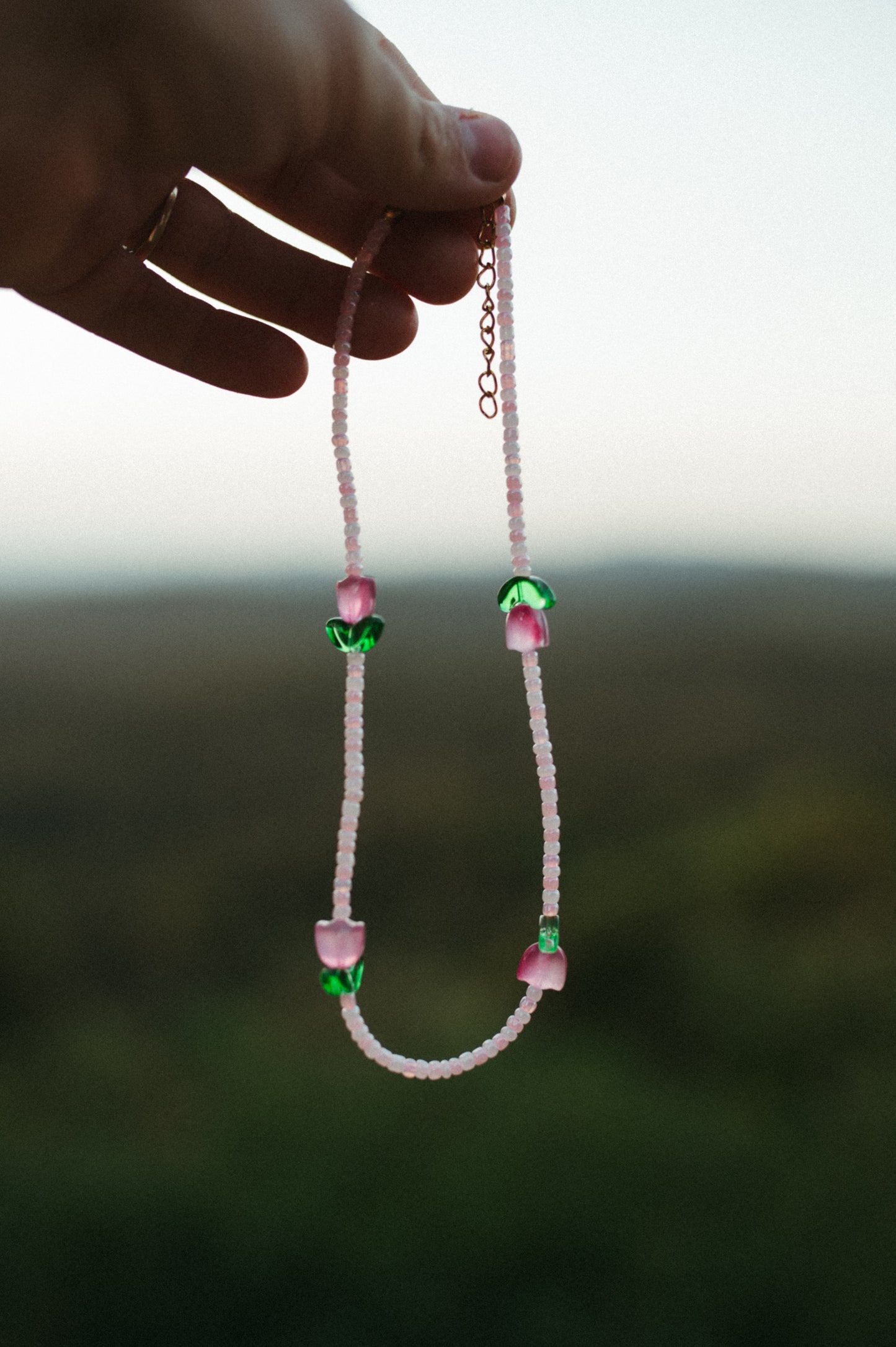 Kids tulip necklace