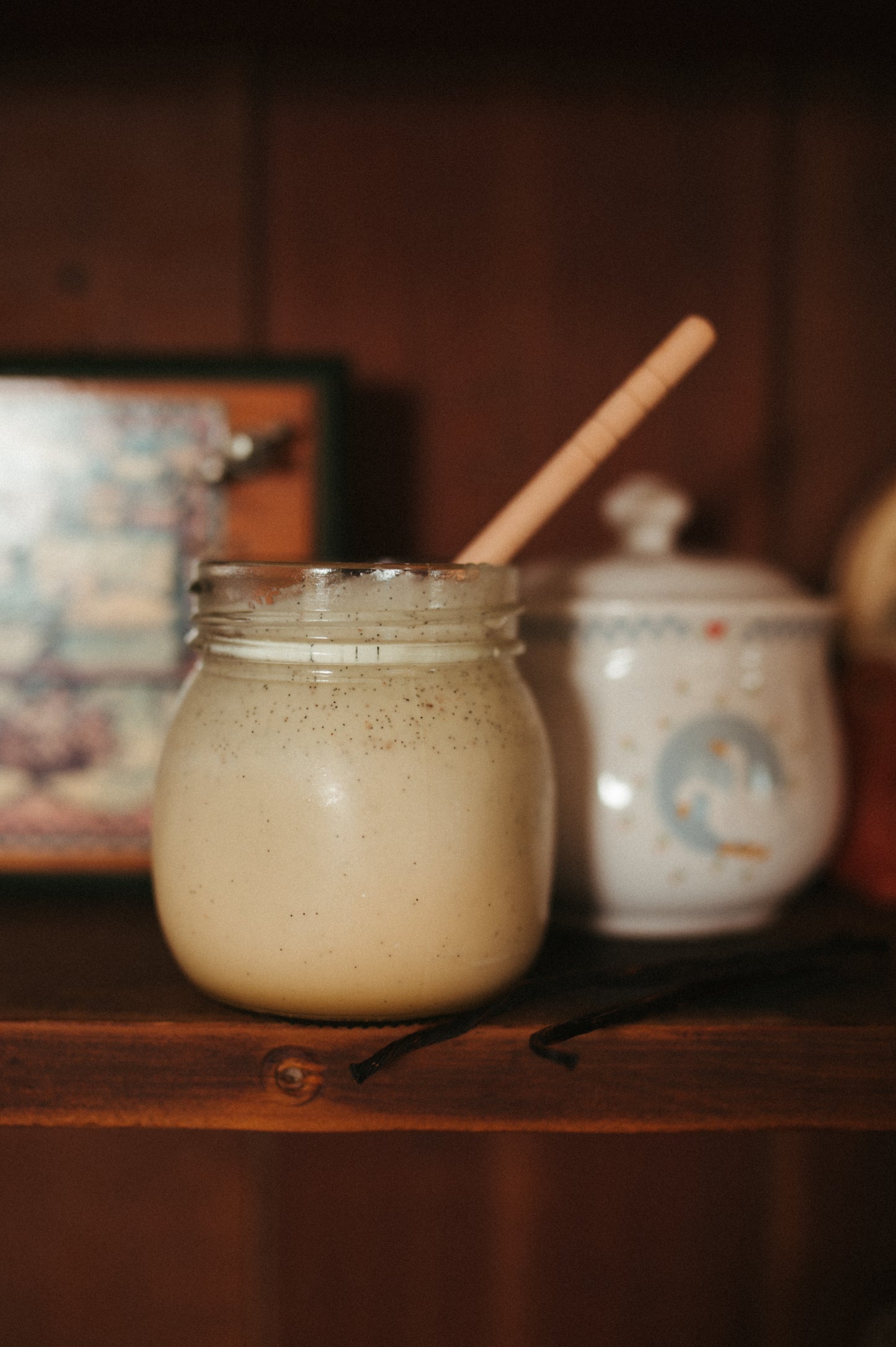 Vanilla whipped honey