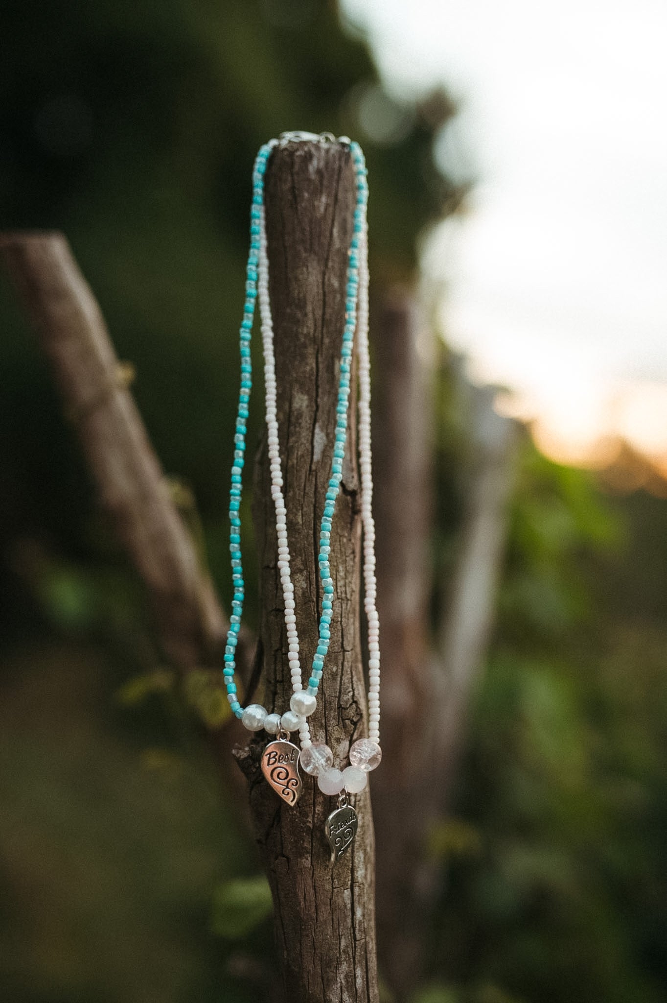 Best friends necklaces
